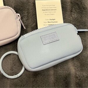Dagne Dover Mara Keychain in Daylight (light blue) NWT
